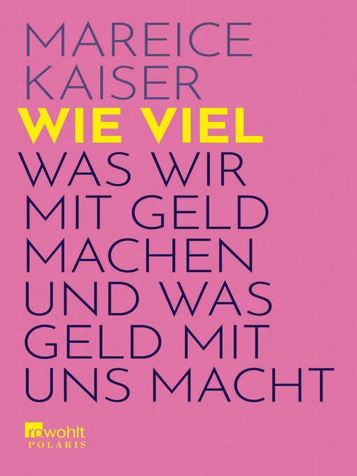 Title details for Wie viel by Mareice Kaiser - Available